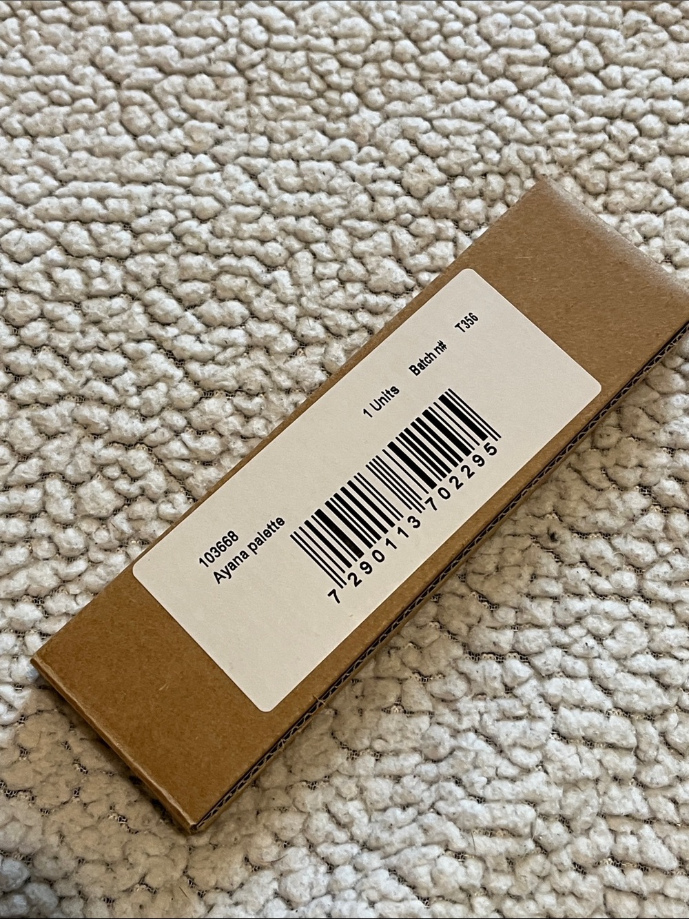 Natasha Denona Brown & Gold Mini Eyeshadow Palette - Warm Neutral Shades - Picture 4 of 4